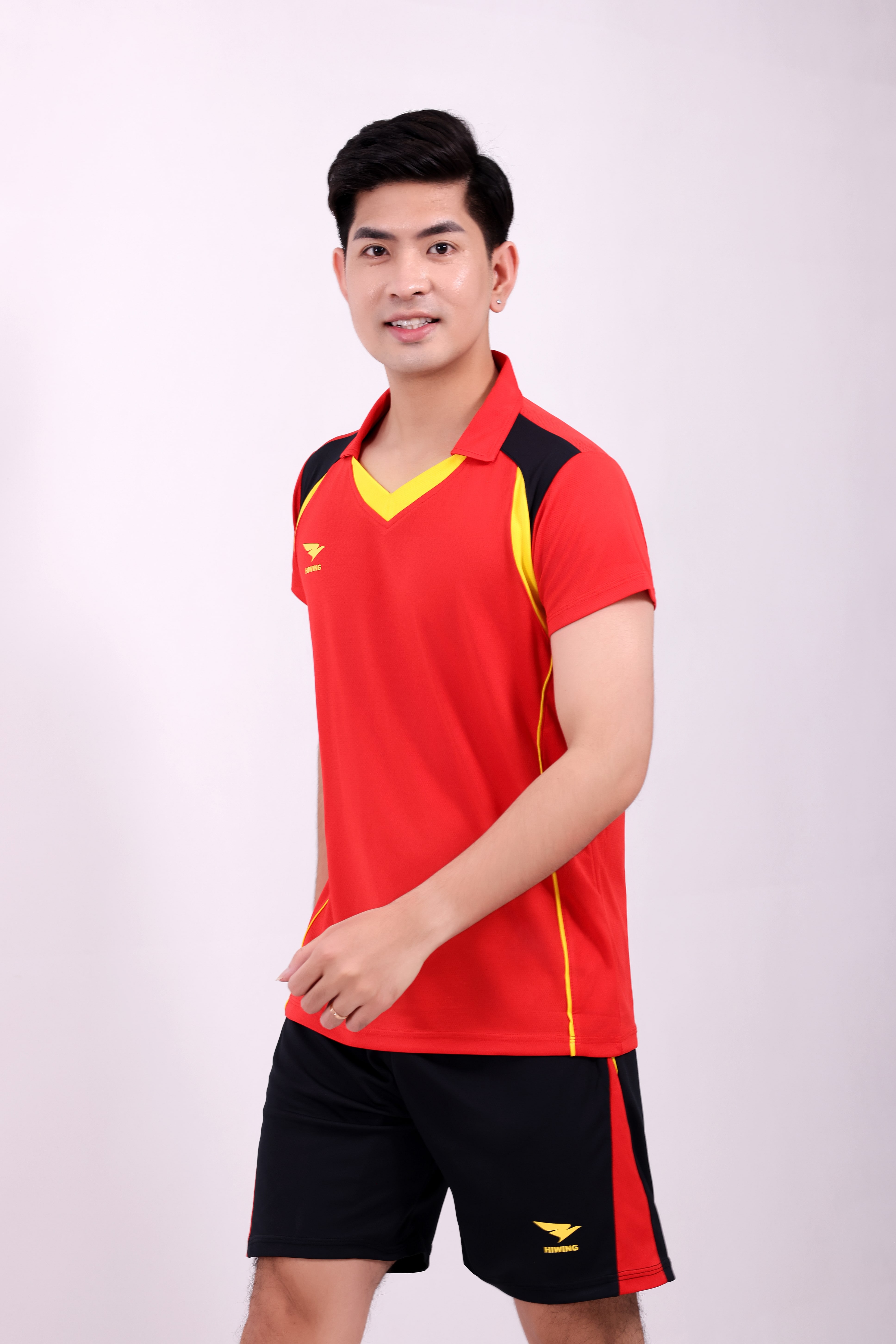 Áo bóng chuyền Nam chính hãng Hiwing H10 – Màu Đỏ